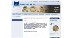 Desktop Screenshot of pos-werbeproduktion.de